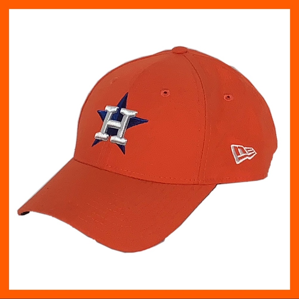 HOUSTON ASTROS ORANGE BASEBALL HAT!